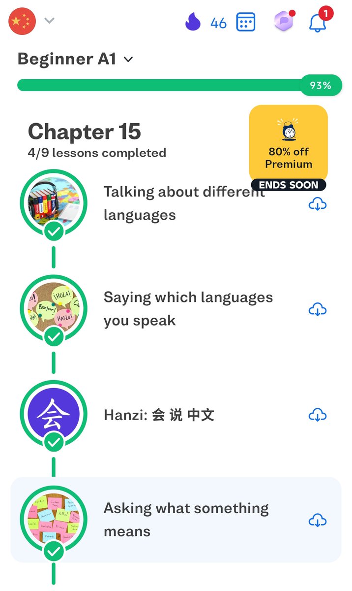 kikufukuuu's tweet image. [60/100]

Learned lesson 5 dialogues 3-4 and reviewed HSK 1-2 grammar.

#langtwt #studytwt #100daysoflanguagelearning 🇨🇳