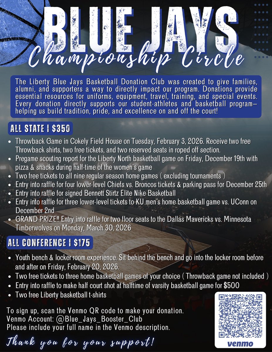 Liberty Bball tweet media