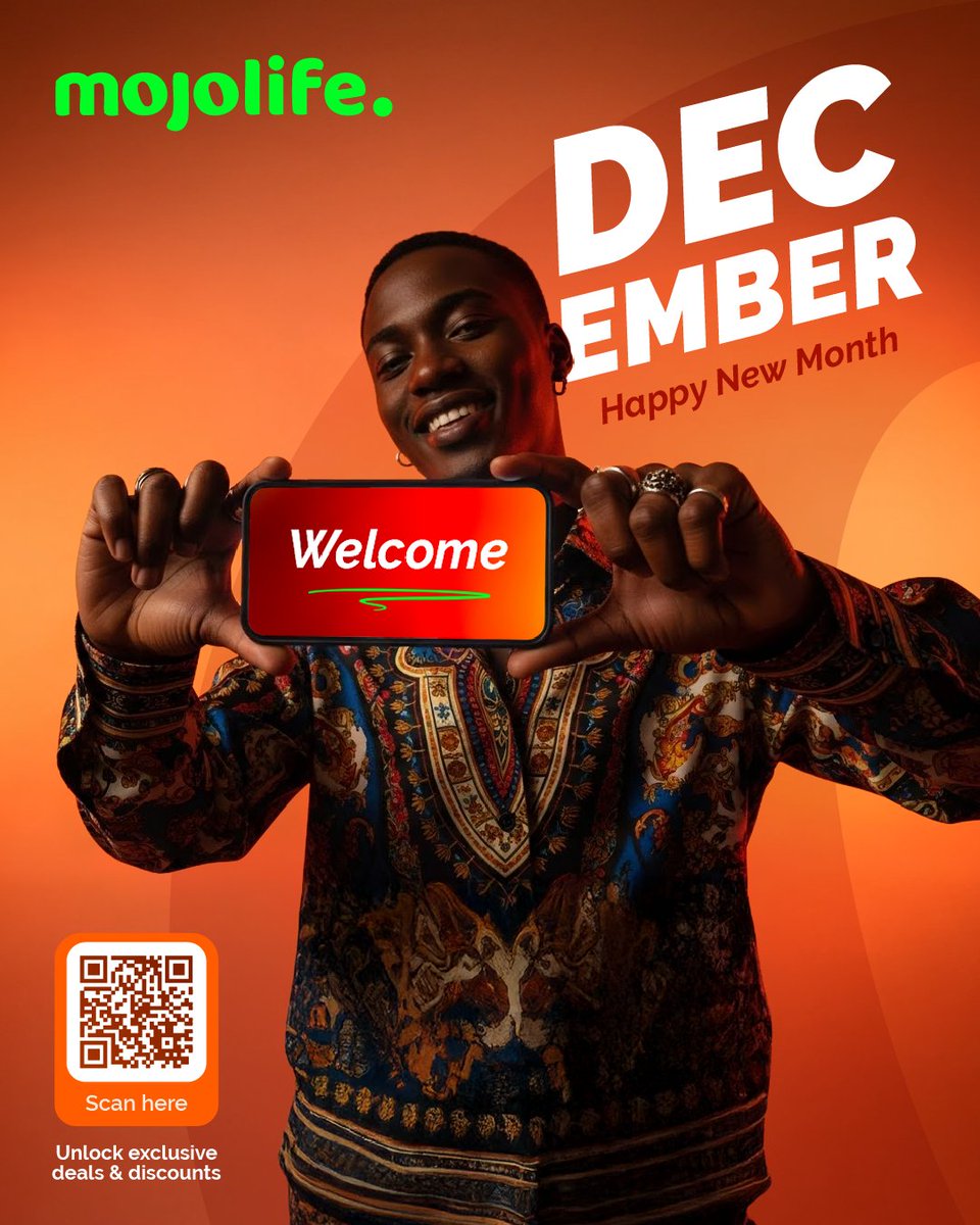 Welcome to Detty December 🔥

The vibes are here, the deals are live, and the app is ready.

Let MojoLife plug you into events, discounts &amp; everything worth showing up for this month.

📲 Tap in. Turn up. Mojolife.vip

#MojoLifeGH #DettyDecember #NewMonthNewVibes