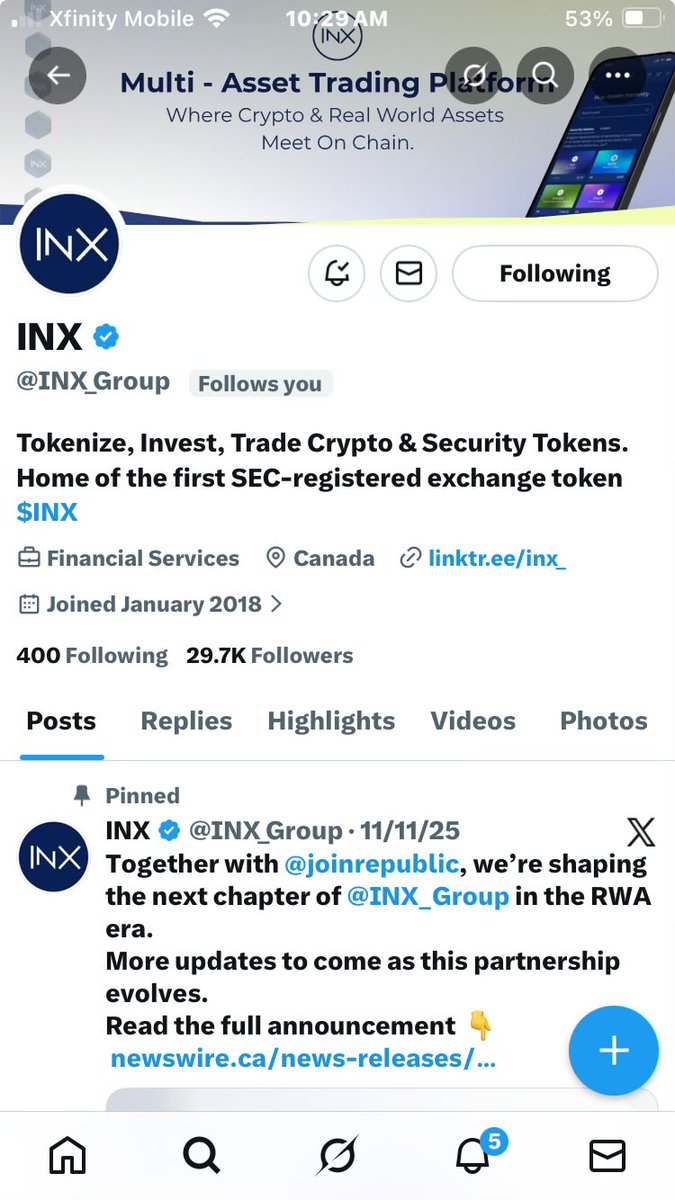 INXRWATokenize's tweet photo. I wonder if @INX_Group #INX $INX was involved in any way?  #TheINXWay 🤷‍♂️ #RWA 👀 #Tokenization 👀 #SECRegistered 👀 😎 https://t.co/S6TRg9lsor