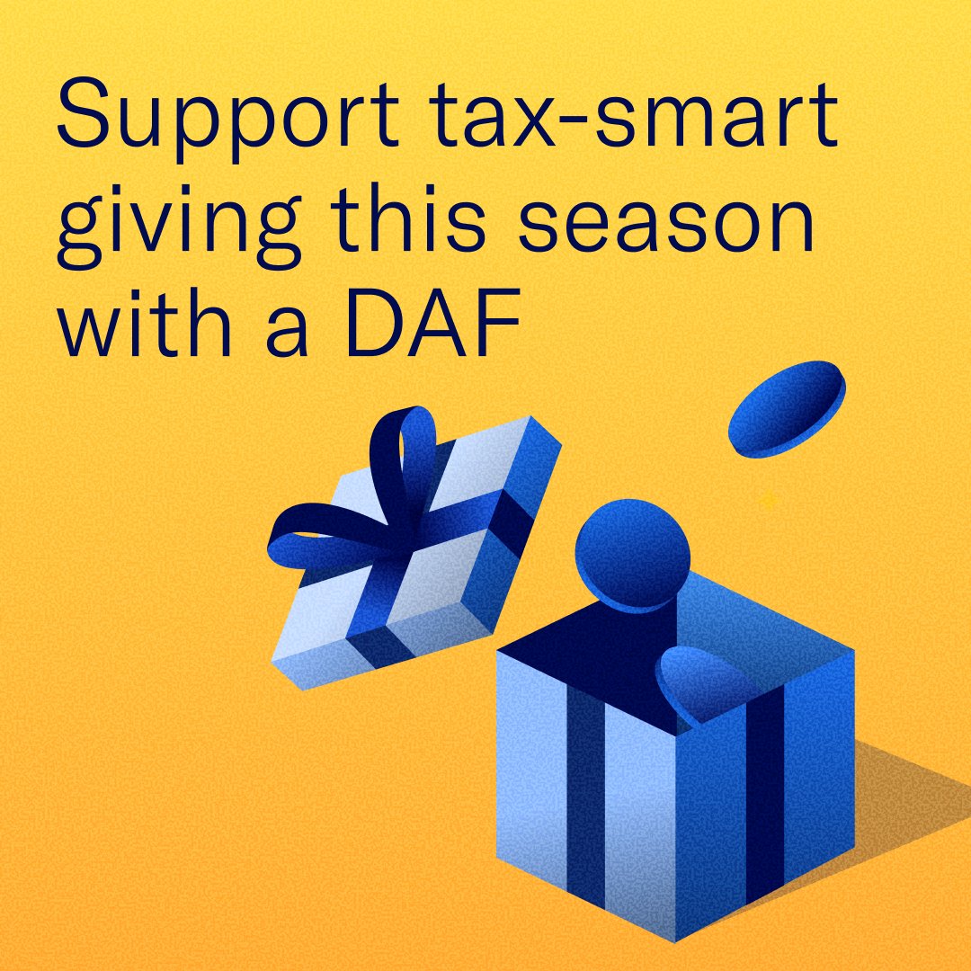 Tomorrow is #GivingTuesday! Help clients give strategically this year.

With Daffy, the modern DAF available on our platform, they can donate appreciated shares to help maximize tax savings.

🔗: betterment.com/advisors/resou…
