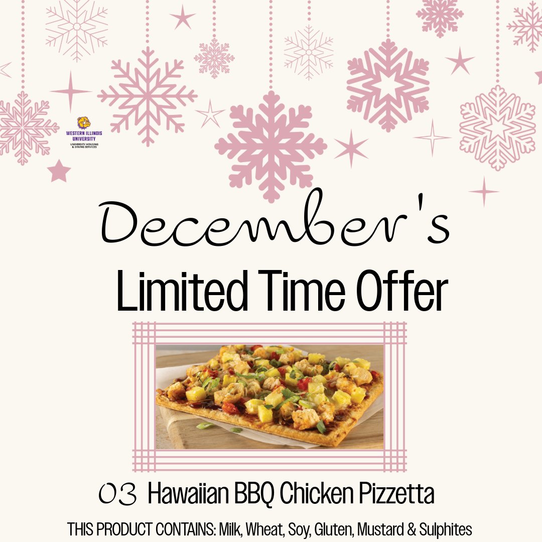 WIU Dining Services tweet media