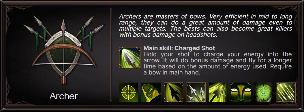 AscentQuest's tweet image. Are you more into DPS ? 
Archers are masters of bows. Very efficient in mid to long range.

Stay updated. Follow @AscentQuest 

#vr #mmorpg #class #spec #ascentquest