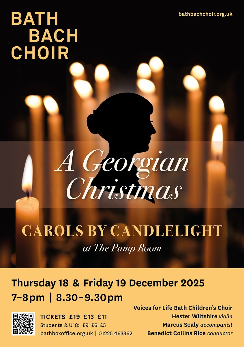 wherecanwego's tweet image. A Georgian Christmas - Carols by Candelight The Pump Room, Bath, Somerset Thursday 18 December and Friday 19 December
wherecanwego.com/item/e1587777
#wherecanwego #localevents #whatson #freeadvertising #ukevents #somerset