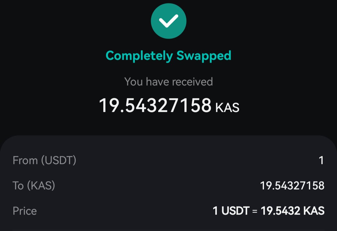 Sk21451's tweet photo. Day#635 of Buying 1$ worth of $kas per day until #kaspacurrency reaches 1$

#Day635 #Kaspa #Kas $kas https://t.co/7xPyWlazhX