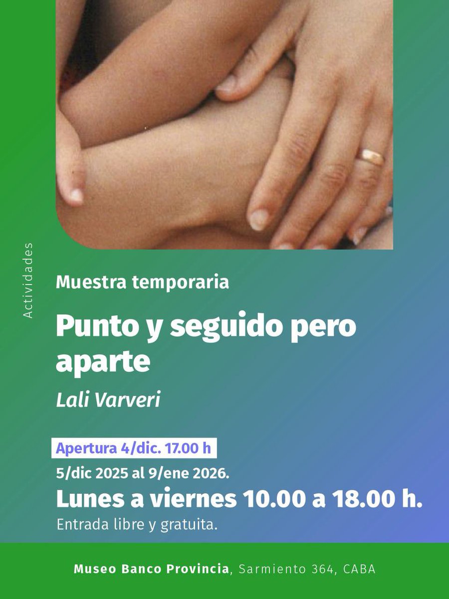 Este jueves realizamos la apertura en el Museo del BAPRO