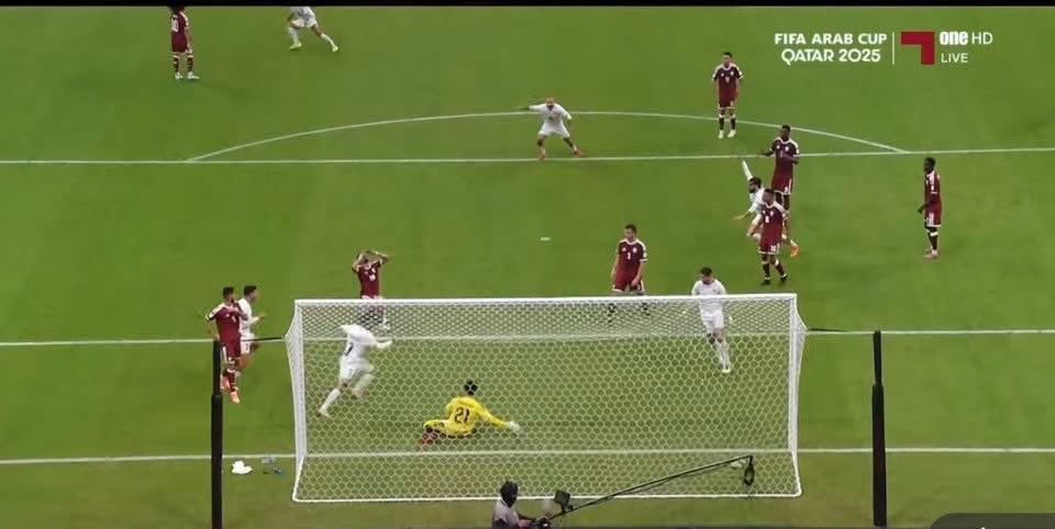 The Palestinian national team won today against Qatar in the opening match of the Arab Cup ، 
Hamas will probably issue a condemnation for that too 😂