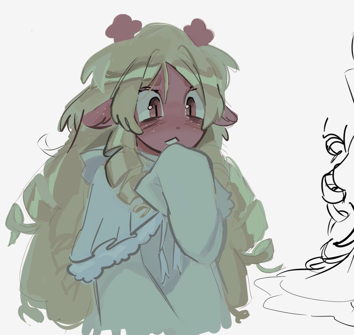 Someone needs to tell her she's real #DELTARUNE