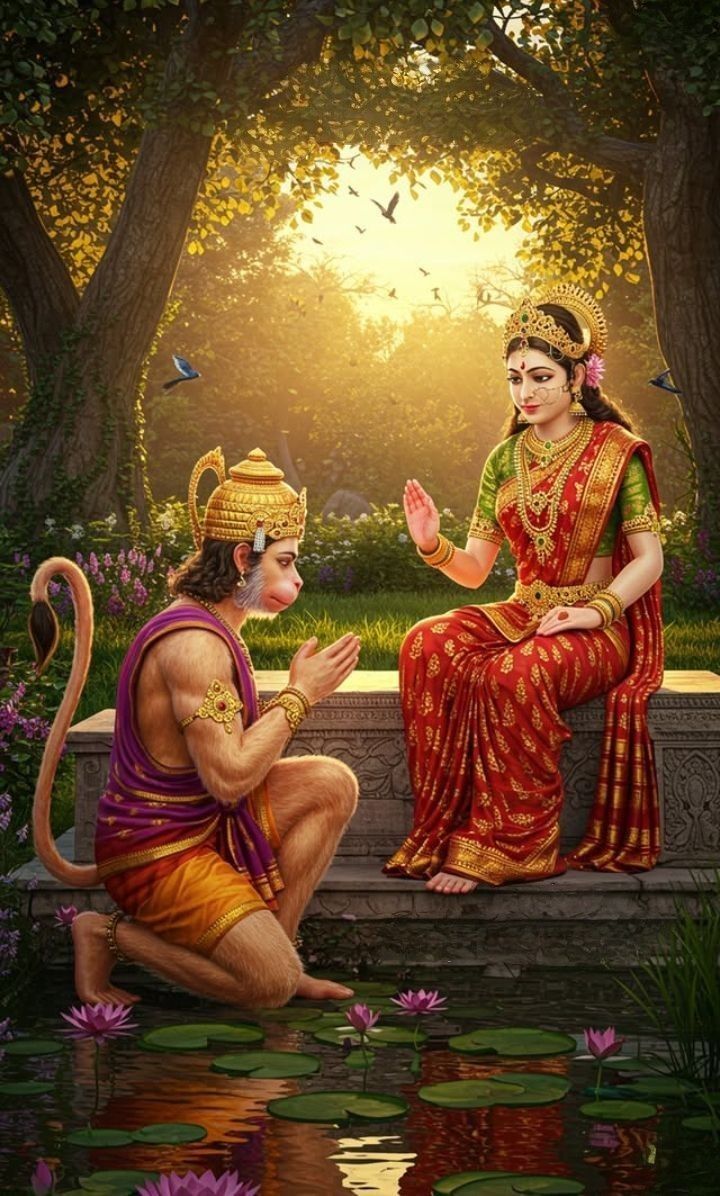 *आशीष दीन्हि राम प्रिय जाना*
*होहु तात बल सील निधाना !!*
#जय_सियाराम 🪷🙏🚩
#ॐ_हनुमते_नमः 🌼🙏🚩
#शुभ_मंगलवार 🌿🙏💐