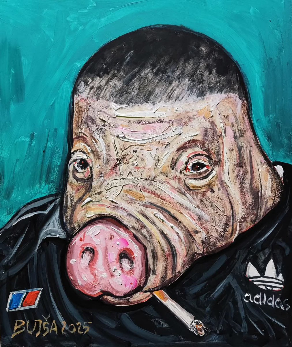 'Ćaci".
👨‍🎨Goran Bujišić Bujša.