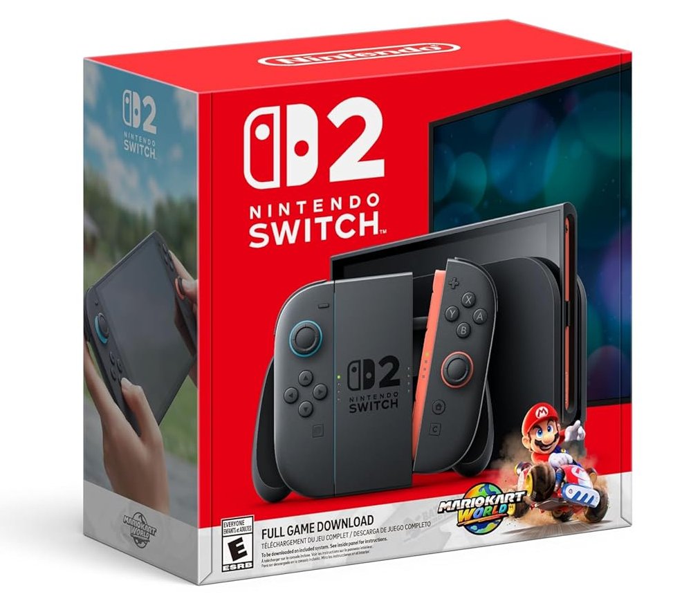 Nintendo Switch 2 + Mario Kart World Bundle is on sale for $50 off