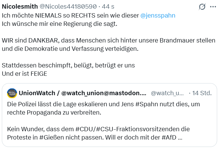 Nicoles44180590's tweet photo. Ich finde wir haben in D #Meinungsfreiheit, die Menschen die behaupten unsere Meinungsfreiheit sei in Gefahr, kommen einfach nicht mit Kritik klar.
Siehe #Spahn alle die nicht seiner Meinung sind, nennt er #linkerMob oder linken Empörungszirkus
Ich werde NIE seiner Meinung sein https://t.co/KtSM62ZDBh