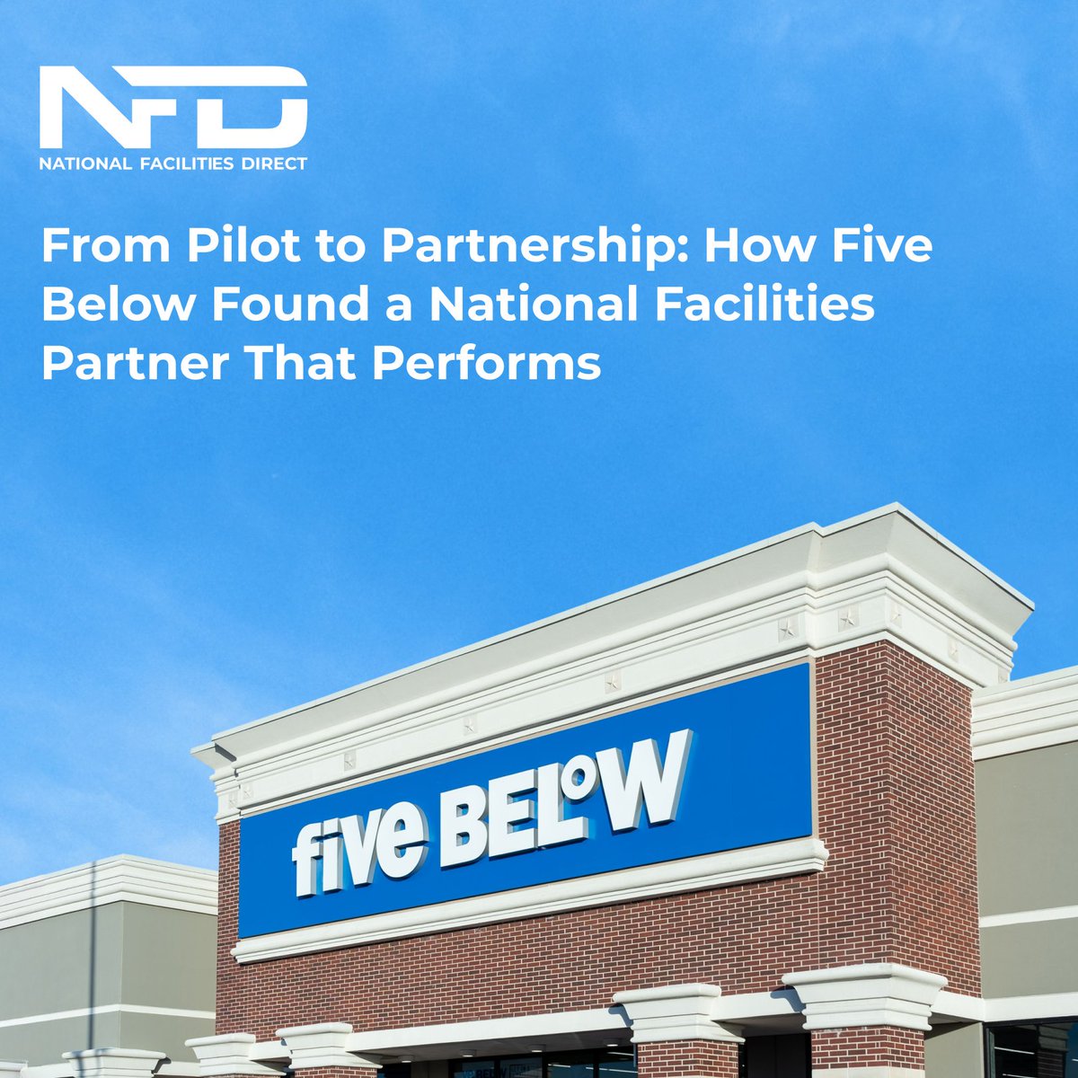 NFD_io_'s tweet photo. A small pilot became a national partnership. Five Below expanded because the performance spoke for itself. Read more: https://t.co/COqhNqK2s0 https://t.co/0f5aOKiE6F