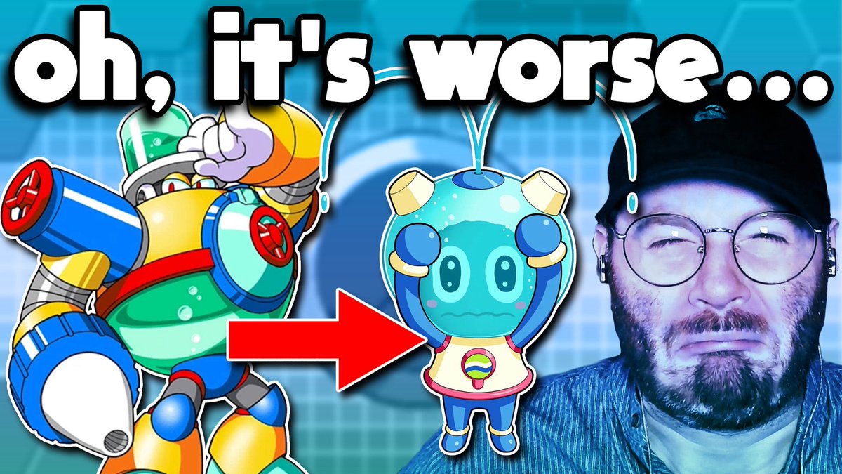 FueledBySammies's tweet image. We’re back in the digital land of Mega Man Battle Network looking at some Aquatic Robot Masters! Click the link below to witness wetness! #megaman #battlenetwork #robot #quiz #Youtube #sandwiches
youtu.be/K7mgCJfRQwk?si…