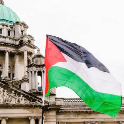 🇵🇸 Sinn Féin has secured agreement for the Palestinian flag to fly tomorrow at Belfast City Hall