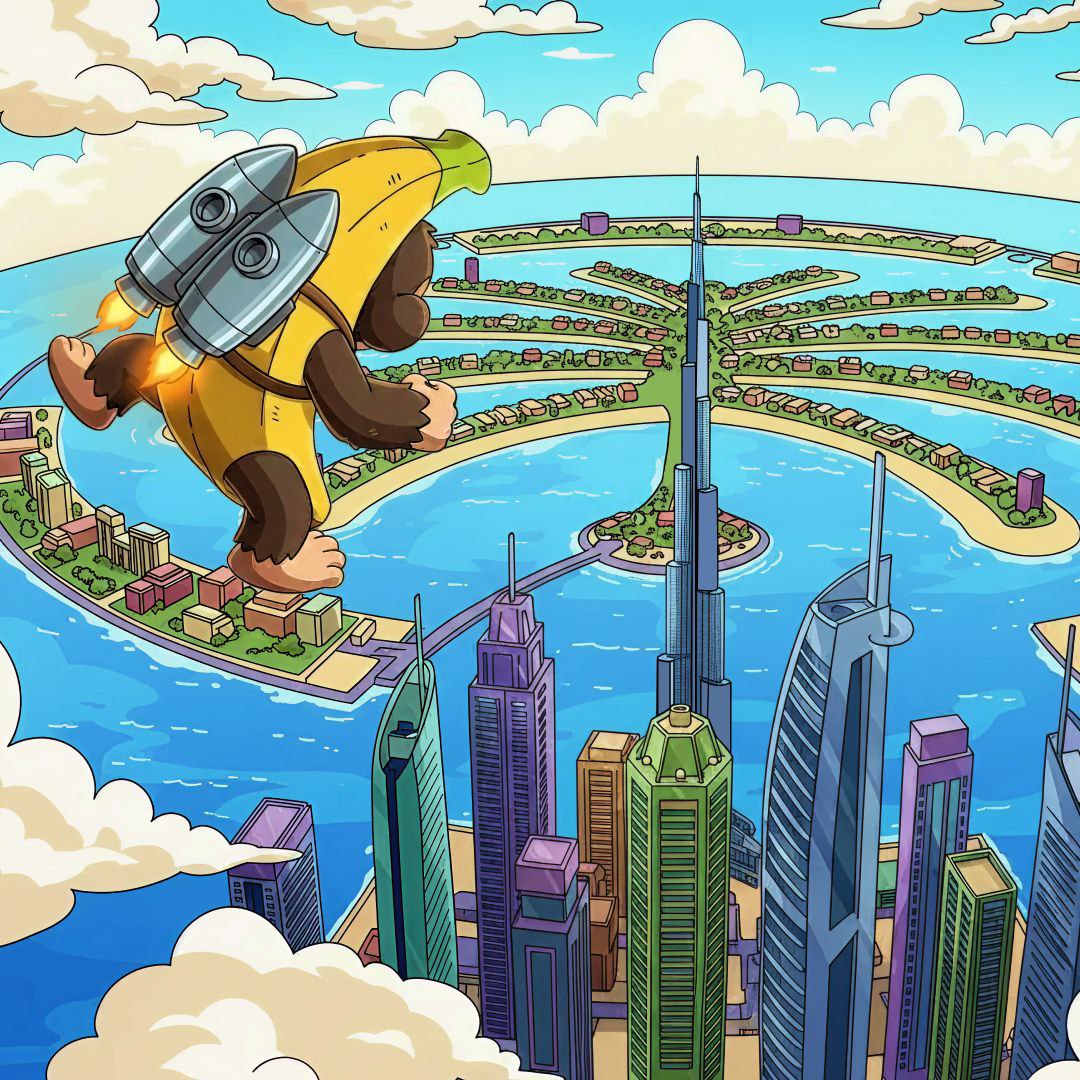 bananagun's tweet image. Dubai, we’re coming in hot 🇦🇪

Catch us at the @Solana Economic Zone (Dec 1–7) and @Binance Blockchain Week (Dec 3–4).

Builders, founders, partners, if you’re in town, let’s link up.

See you in the desert 🍌