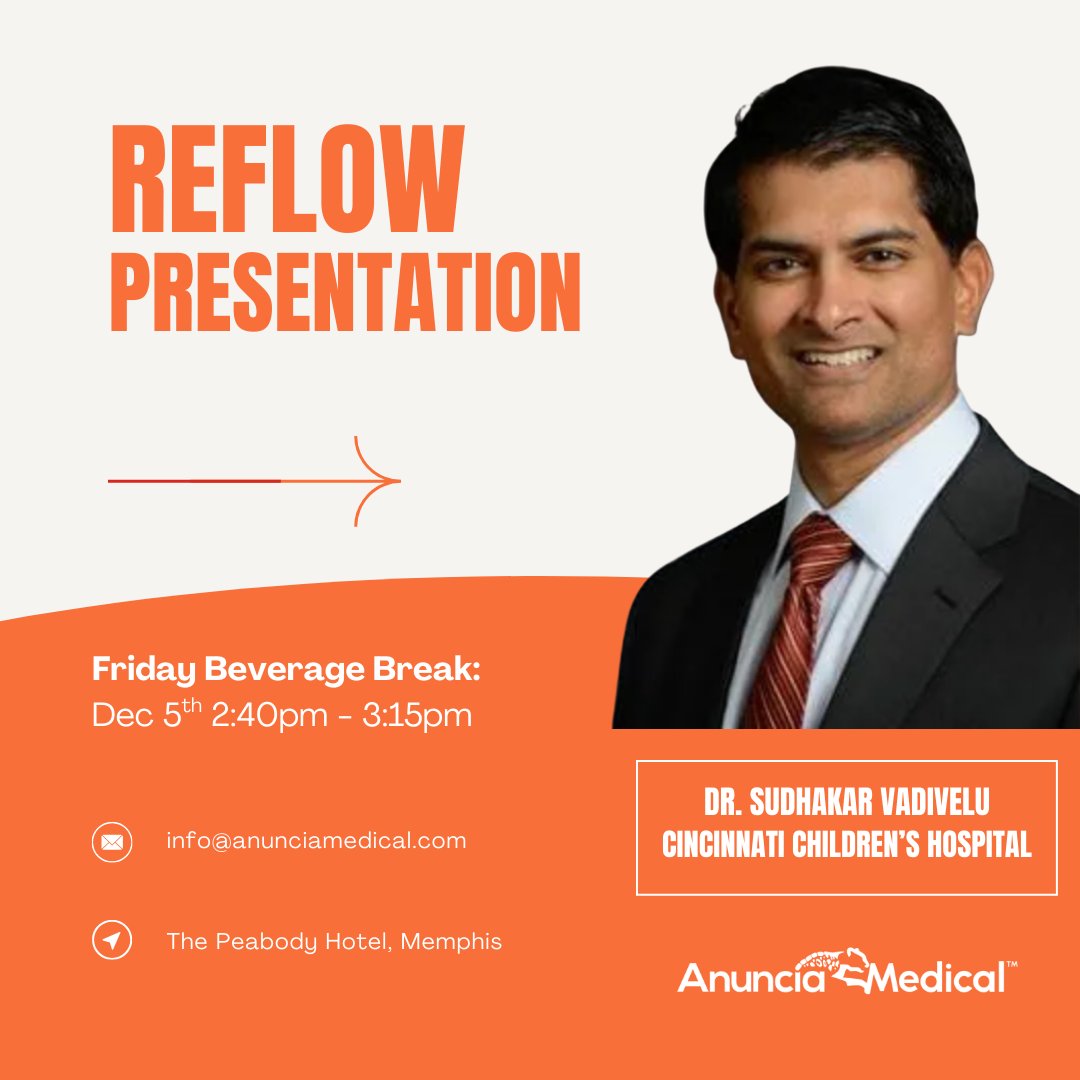We’re proud. Dr. Vadivelu, Cincy Children’s, representing us: Friday’s bev break, 2:40–3:15 pm.

Join us &amp; invite colleagues.

Progress: share real-world experience &amp; keep asking questions.

#Hydrocephalus #JointPedsSection #CNS #AANS #Memphis #Neurosurgery #KeepShuntsFlowing