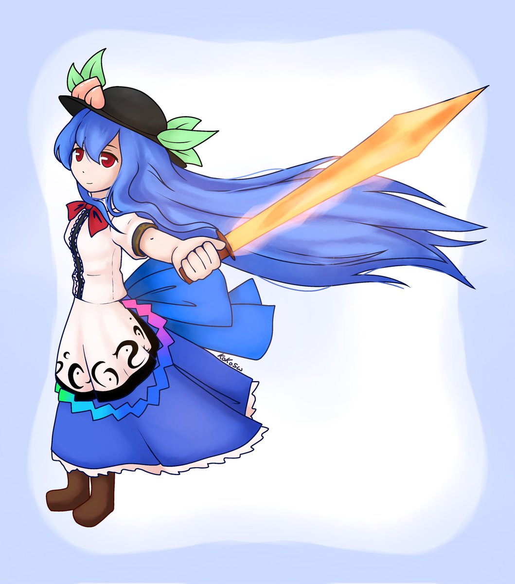 :p

#tenshihinanawi #tenshi #touhouproject
#touhou #touhoufanart