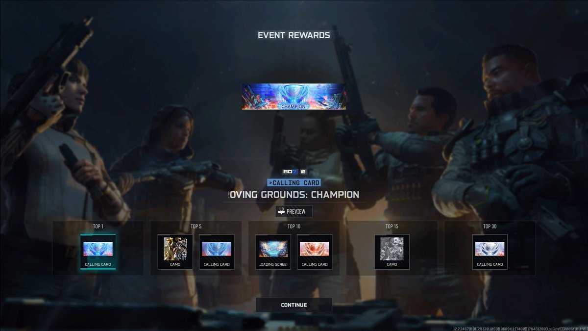 Clebz1k's tweet photo. Proving Ground Champion 😈

#BlackOps7 #BO7 https://t.co/RX00A2sJss