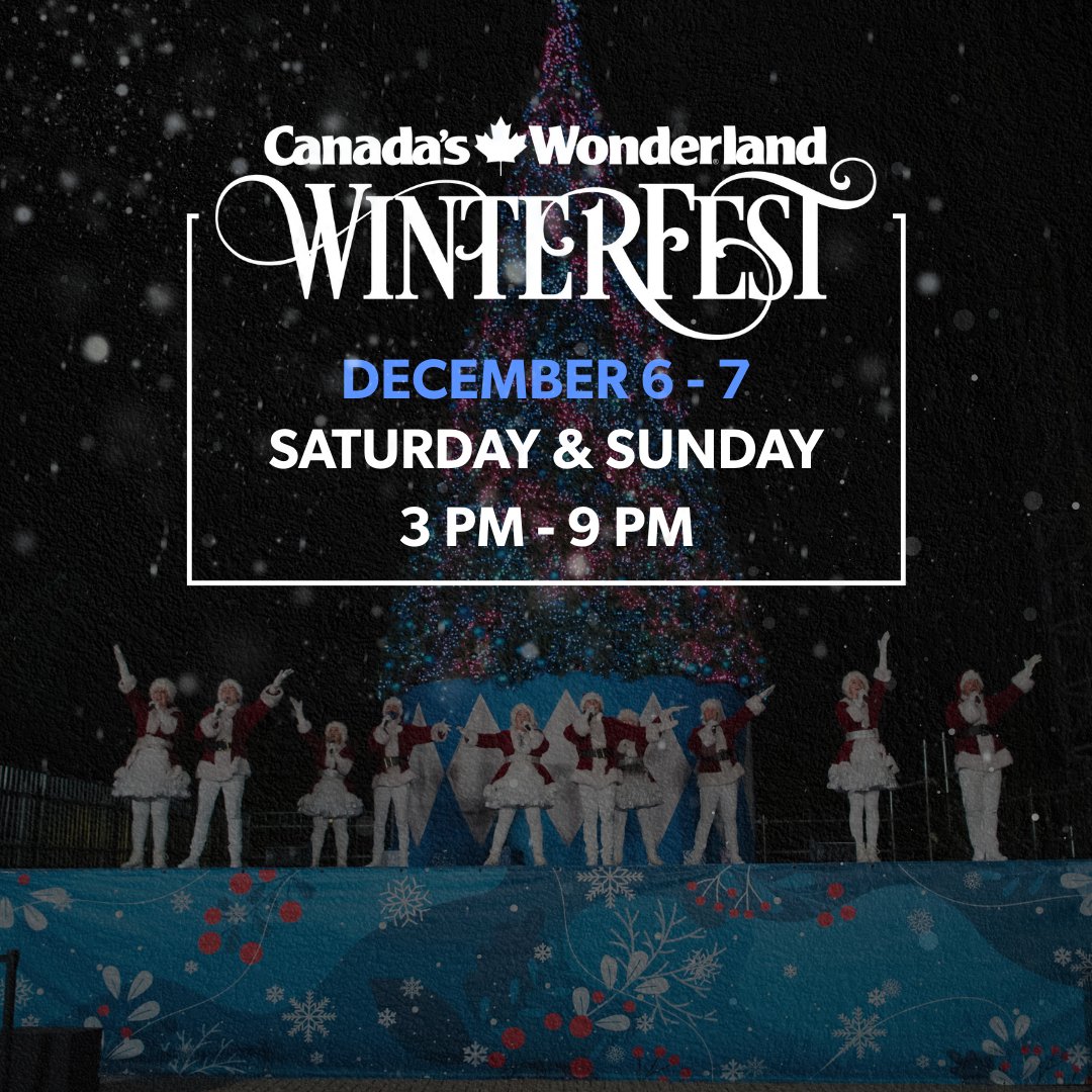 Canada's Wonderland tweet media