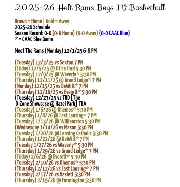 Holt Basketball tweet media