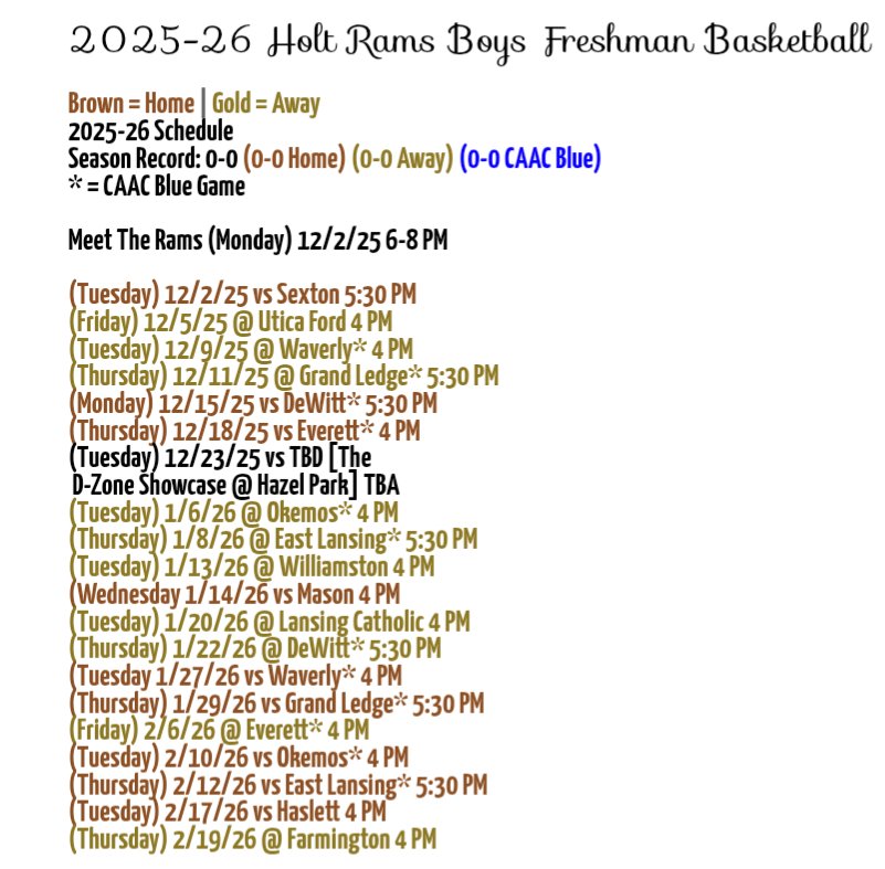 Holt Basketball tweet media