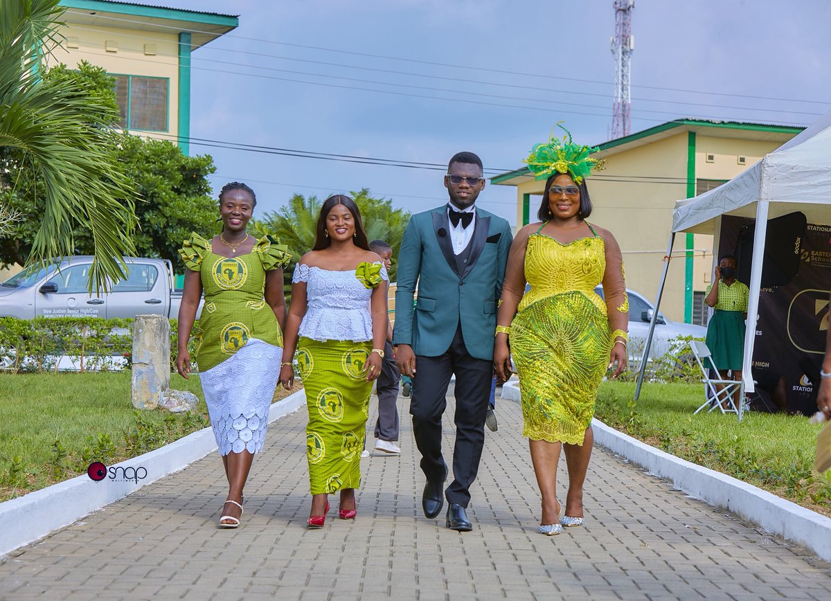O_ADaniel's tweet photo. Ladies and Gentleman, I present to you the MCs for the recent 82nd Anniversary Speech &amp; Prize Giving Day of Ghana Senior High School-Koforidua on Saturday, 29th November 2025.
💚💛🤍
Beacon: Shine ✨ 

Photo credit: SNAP Multimedia 

@Ghanass_25 @Ghanass_ @HighSchoolOT https://t.co/TEAuQ99k5U