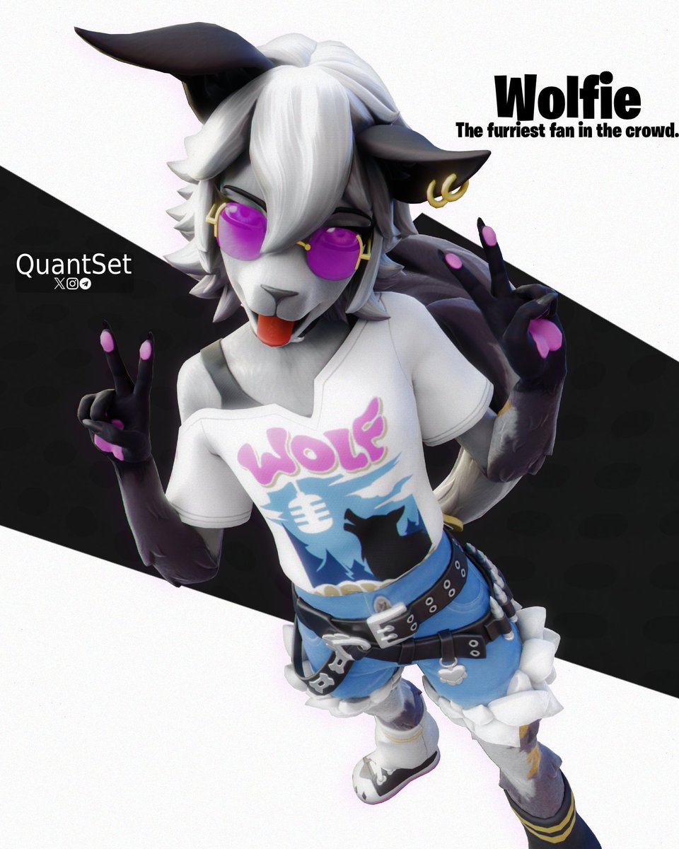 another fortnite furry - wolfie

#Fortnite #FortniteArt