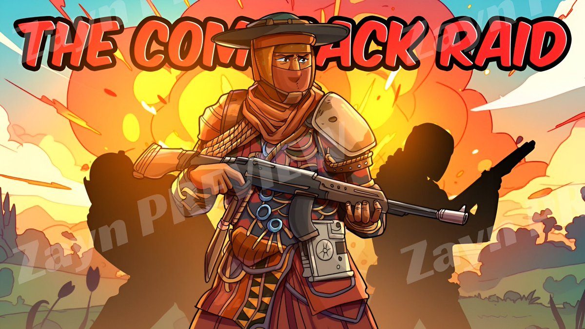 TheNut505's tweet photo. Our first Cinematic Story video thumbnail and all I can say is that my artist cooked @Zayn_raphael #youtube #ArcRaiders #thumbnail https://t.co/NDWXcl2rtN