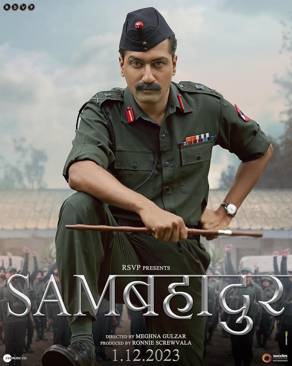 KattarAaryan's tweet image. 2 years of #SamBahadur 

#VickyKaushal’s most POWERFUL and FINEST performance. 👍🏻