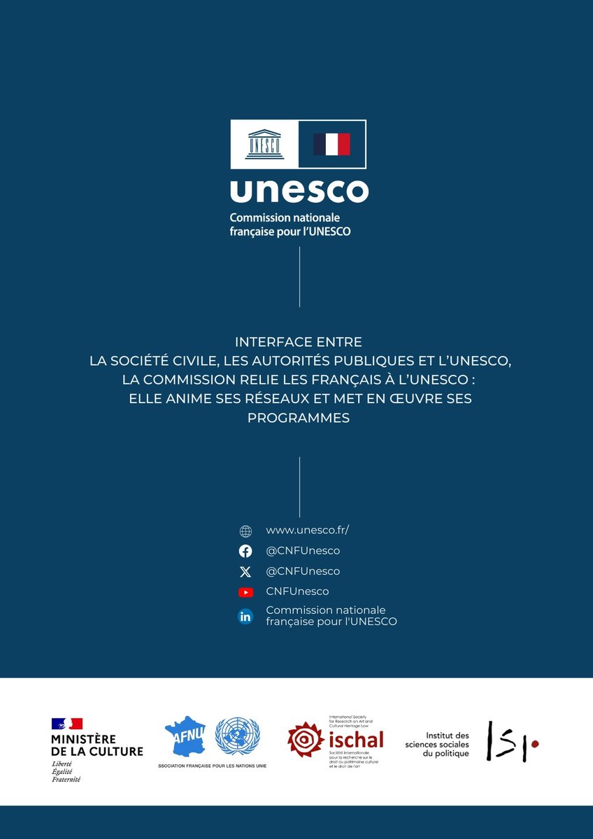 Commission nationale française pour l'UNESCO tweet media
