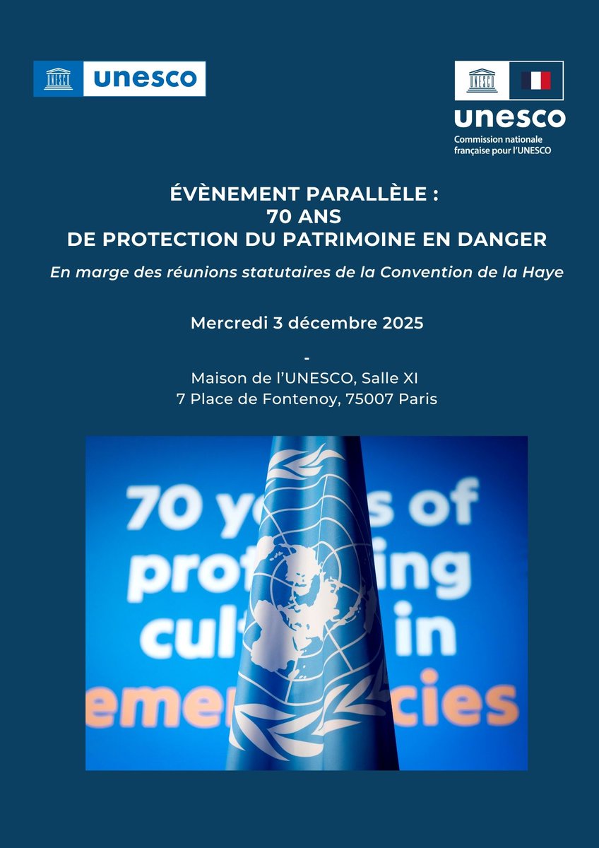 Commission nationale française pour l'UNESCO tweet media