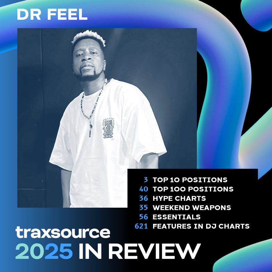 Thank you <a href="/traxsource/">Traxsource</a> for another year of yo amazing support. This kind of support makes a real difference for indie artists like myself. &amp; a big thank u to the music lovers, the DJs &amp; all those who share our music, without u guys this wouldn’t make sense ❤️

2026 We Rock More🙏