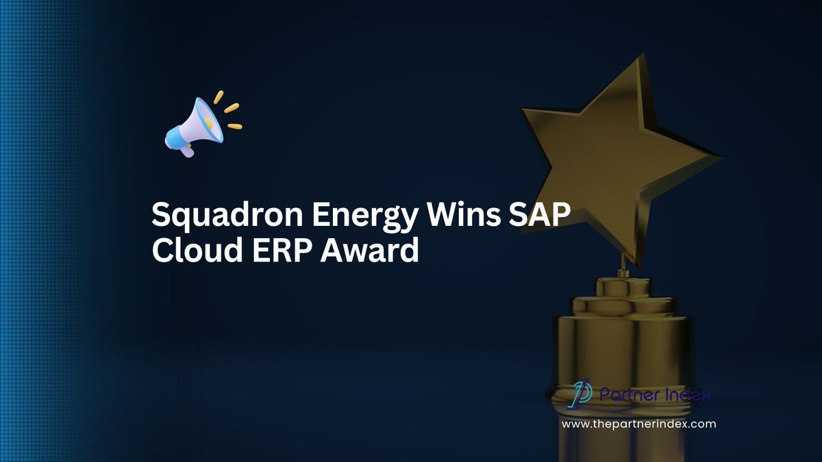 ThePartnerIndex's tweet image. Squadron Energy has won the ERP Fast Growth category at the SAP Best Tech Awards 2025, following a four-month SAP S/4HANA Public Cloud ERP rollout that transformed its operations. thepartnerindex.com/blog/squadron-…