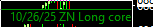 Last time the 10yr Bond 🐳 established long #ZN_F cores was 10/26/25. Will alert if we see additional before close to see if any aggressive build.