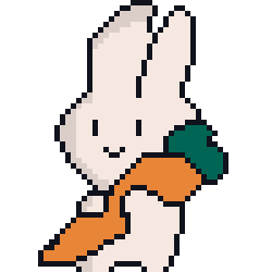 wolfipixel's tweet photo. #pixelart 🐇 https://t.co/SmHfEuNJDF