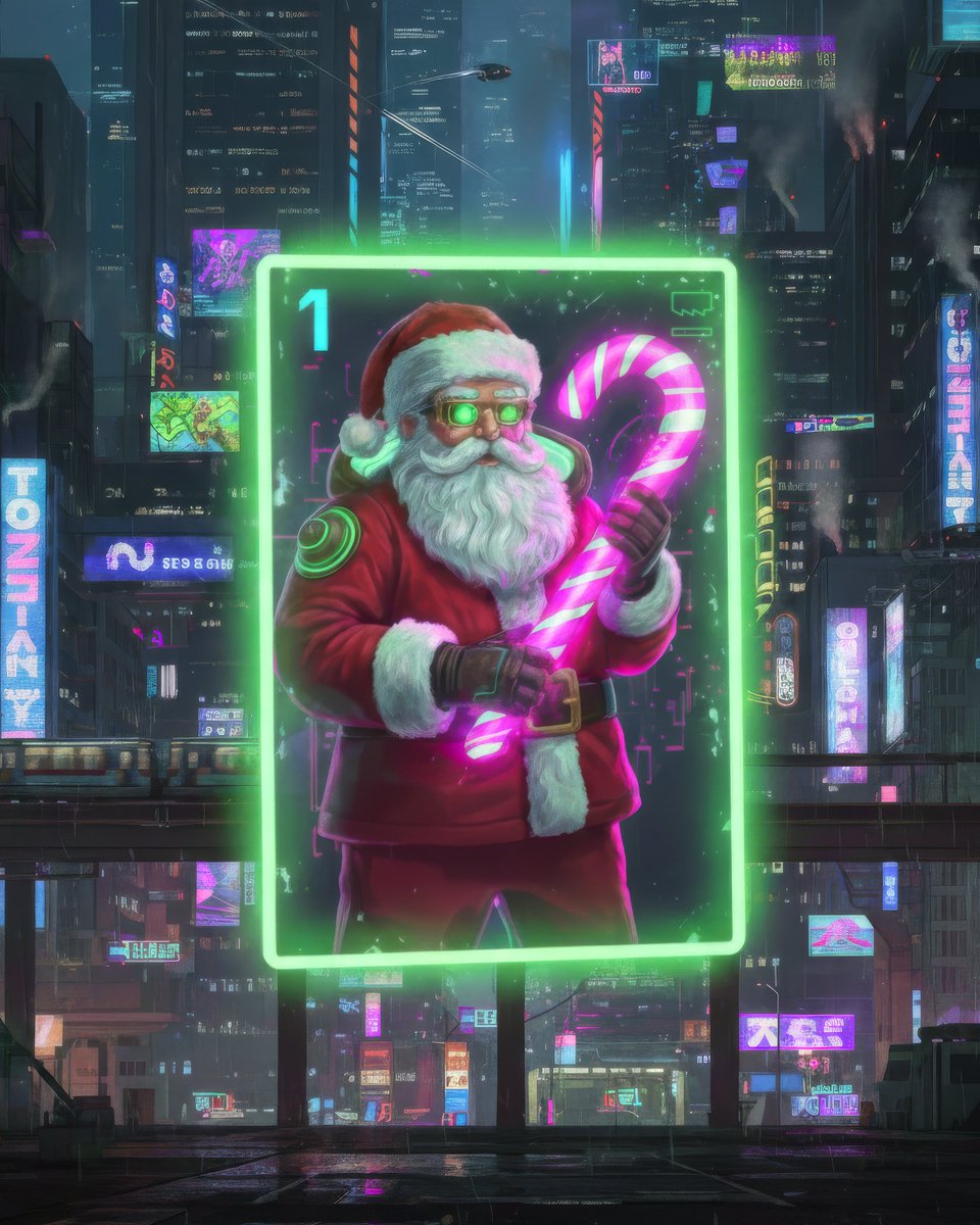 nmkr_io's tweet image. LIVE NOW! NMKR CYBERCHRISTMAS 🎅

24 days. 24 insane collectibles and your chance to win 1000 ADA!

❄️A new card unlocks daily at 12:00 UTC
❄️ Collect all 24 to enter the grand raffle
❄️ Rarities are unpredictable

Will YOU complete the full set?
Ho ho ho… and good luck!

👉…