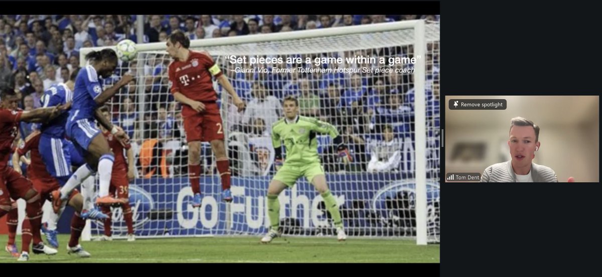 👨‍🏫 Tom Dent: Coaching Set-Pieces in Modern Football

WE ARE LIVE! #setpieces

<a href="/denty24/">Tom Dent</a>