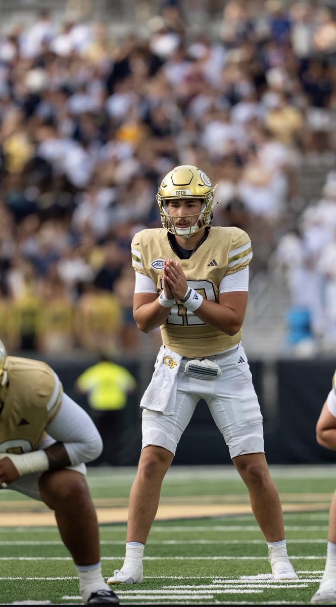 JaredHalusGT's tweet image. Coming soon to an end zone near you