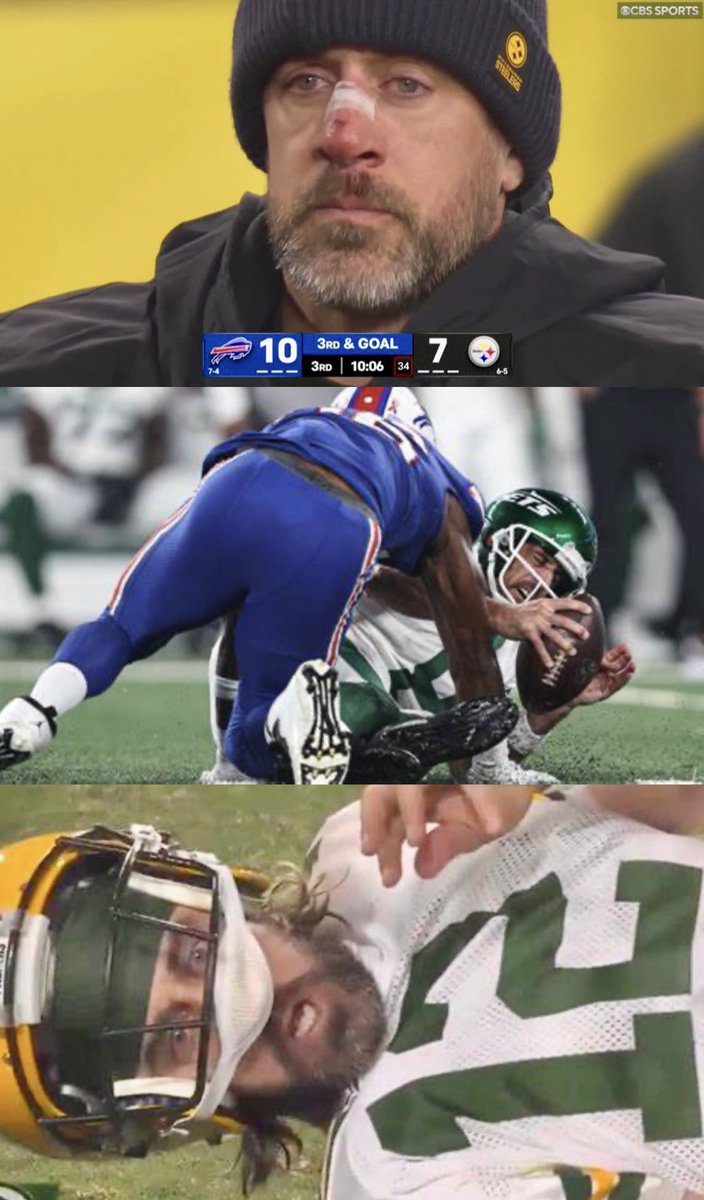nmbernard's tweet image. Three teams, one Rodgers, same opponent