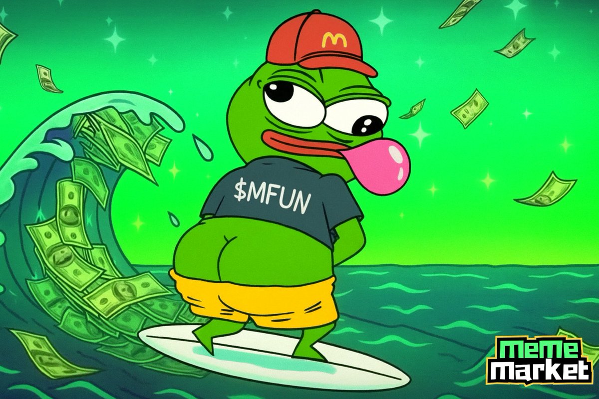 qodedstuff's tweet image. What makes @MemeMarketFun wild is how it turns market chaos into a readable language.

One glance and you instantly know whether the timeline is coping, winning, or fully losing it.