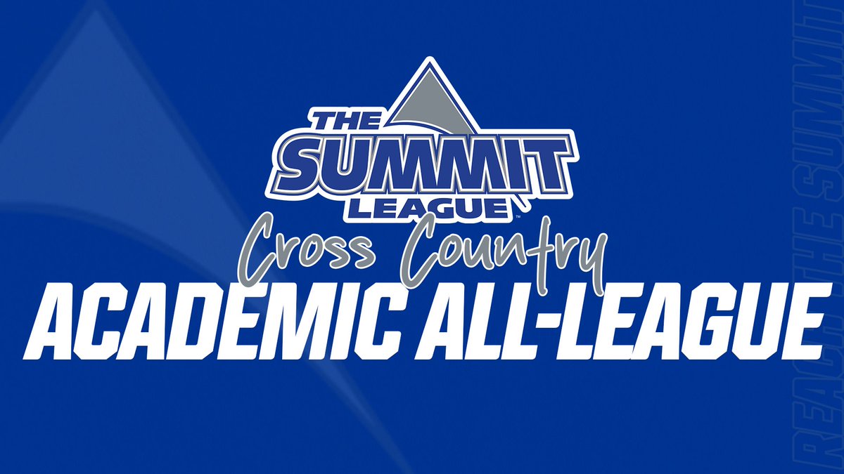 TheSummitLeague's tweet image. 2025 #SummitXC 𝐀𝐜𝐚𝐝𝐞𝐦𝐢𝐜 𝐀𝐥𝐥-𝐋𝐞𝐚𝐠𝐮𝐞 📚✏️

Round of applause for our 1️⃣3️⃣ 𝙎𝙏𝙐𝘿𝙀𝙉𝙏-athletes named to the #SummitXC Academic All-League Team 👏

 Full list of honorees ⬇️
📰 » bit.ly/3Y1jmrU

#ReachTheSummit