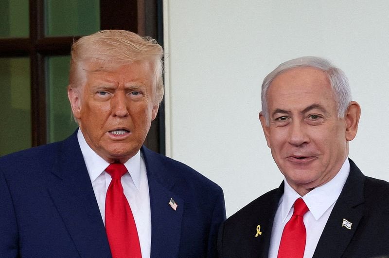 AFpost's tweet image. President Trump has invited Israeli PM Netanyahu to the White House for a fifth visit in 10 months.

Trump has invited Netanyahu to the White House roughly every 2 months since his inauguration.

Follow: @AFpost