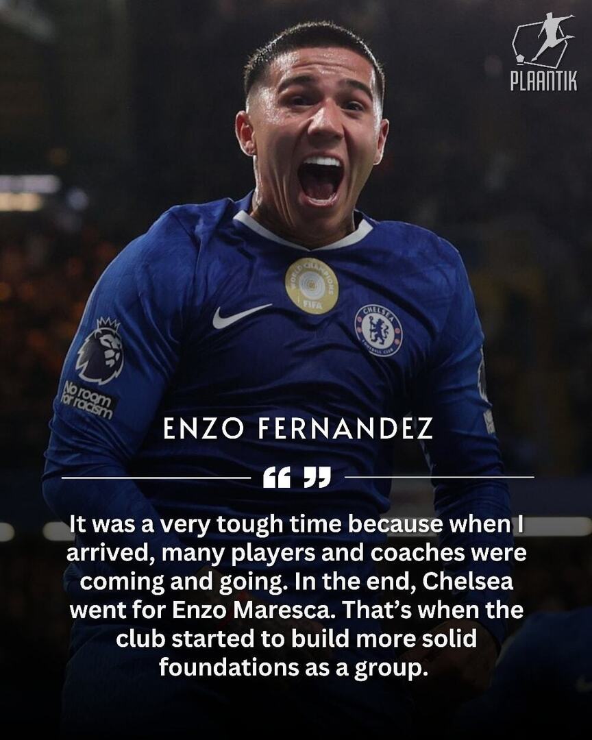 🔵 Enzo Fernandez on his initial struggle to settle into the Chelsea team: 

“I’m used to winning all the time and when I came here the results were very poor. I like winning and hate losing. I had to live through a frustrating period on a personal level because of what was goi…