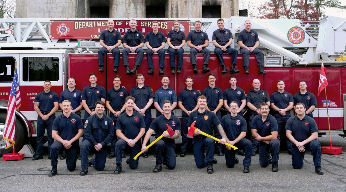 MassDFS's tweet photo. Let's hear it for the members of Career Recruit #Class334! They graduated from the Mass Fire Academy today after 10 long weeks of training and they're off to protect their communities. If you couldn't make it to the ceremony visit https://t.co/hBQMoqxqcT this afternoon for video! https://t.co/ldoXLQBLon