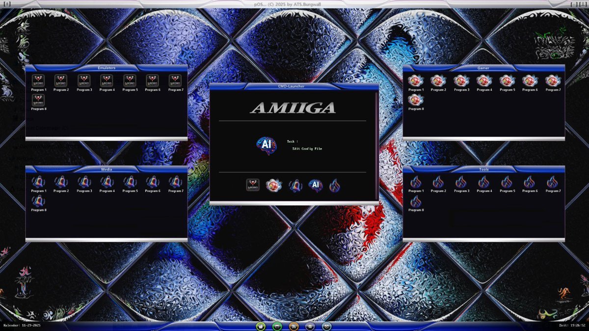 Commodore_lives's tweet image. WinUAE-Launcher 11/2025 - buff.ly/k0cQyWZ #commodore #windows