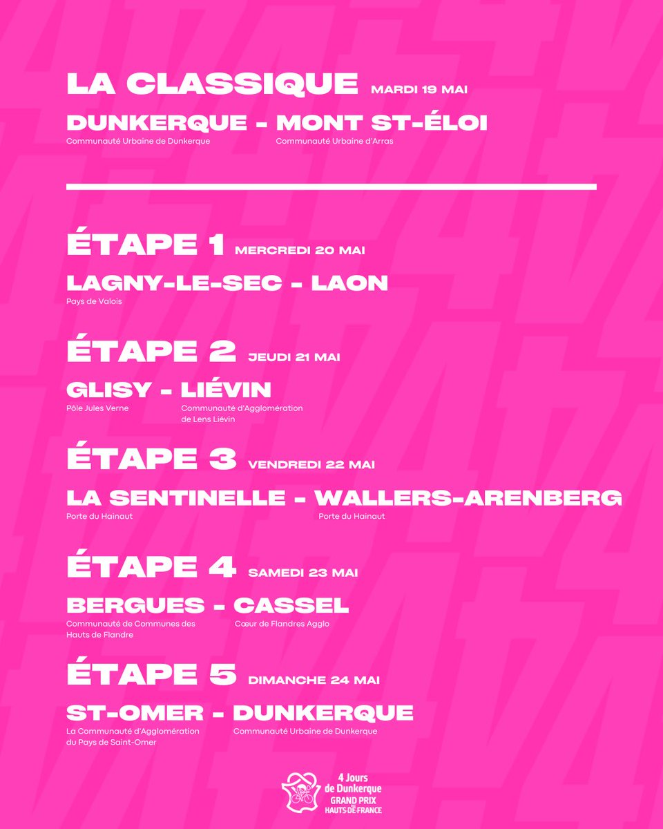 4 Jours de Dunkerque - GP des Hauts-de-France tweet media