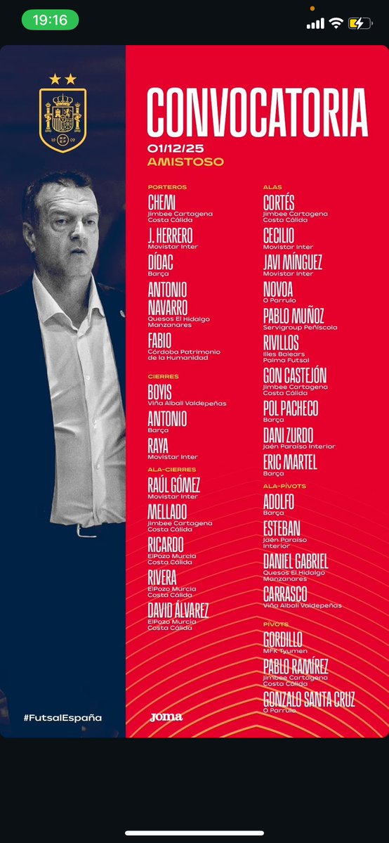 jcarrascoog's tweet image. Que tu nombre esté ahí ya es un sueño, muy feliz por entrar en la prelista 🇪🇸❤️