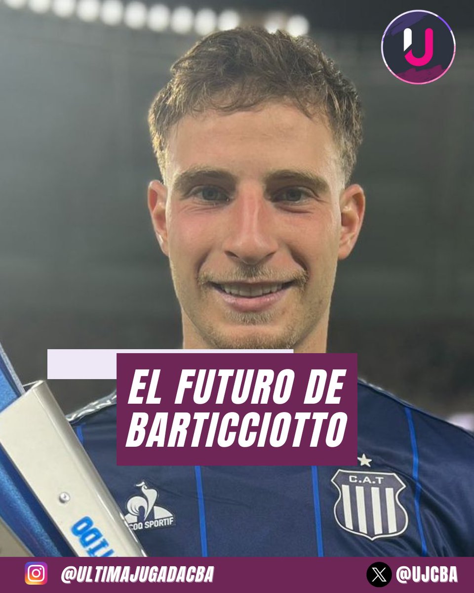 🤔 ¿VUELVE Y SE QUEDA?

🔙 Tras su paso por #SantosLaguna (disputó 22 partidos y convirtió 8 goles), Bruno Barticciotto debe volver a #Talleres.

‼️ Tiene ofertas de clubes de Argentina, México y Brasil. Desde el club de Barrio Jardín quieren hacer el esfuerzo para que se quede.