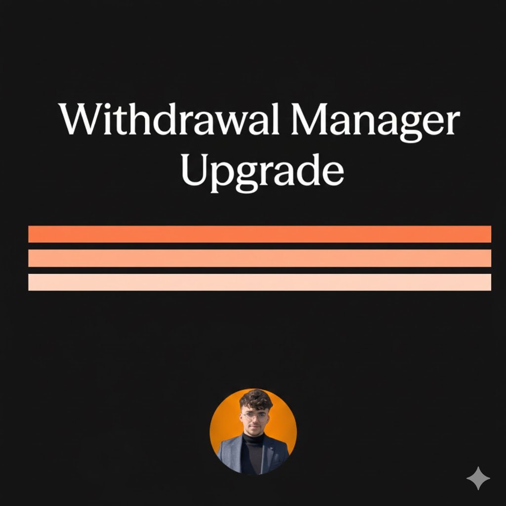 The wait is OVER ! Ultimate Flexibility just landed on <a href="/maplefinance/">Maple</a> ! 🟠

Maple's new Withdrawal Manager contract upgrade is a GAME CHANGER for managing your liquidity :

👉 Submit MULTIPLE withdrawal requests simultaneously!This is the end of limitations total freedom. More